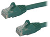 StarTech N6PATCH6GN 6 ft. Green Cat6 Cable with Snagless RJ45 Connectors - Cat6