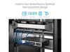 1U SERVER RACK SHELF VENTED