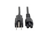 Tripp Lite Model P013-003 3 ft. Standard Laptop/Notebook Power Cord, 10A (NEMA