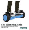 GOTRAX SRX PRO Bluetooth Hoverboard Adult 250W Motor All Up to 220lbs - BLUE