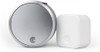 August Home Smart Lock Pro 3rd Generation + Connect Hub - Wi-Fi ASL-03 - Silver