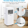 Coolblus Portable Air Conditioner 8,500 BTU 3 IN 1 PAC-A019K-05KR - White