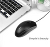 Mixie X2 USB Optical Mouse Wired - BLACK
