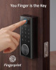 eufy Security S230 Smart Door Lock Touch & Wi-Fi Fingerprint Scanner - Black
