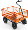 SuperHandy Electric-Assist Garden Cart - All-Terrain 5.7 Cu Ft Utility Wagon, SuperHandy Electric-Assist Garden Cart - All-Terrain 5.7 Cu Ft Utility Wagon,