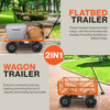 SuperHandy Electric-Assist Garden Cart - All-Terrain 5.7 Cu Ft Utility Wagon, SuperHandy Electric-Assist Garden Cart - All-Terrain 5.7 Cu Ft Utility Wagon,