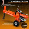 SuperHandy 20-Ton Log Splitter - 7HP 209CC Gas Engine, 16" Max Wood Diameter