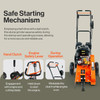 SuperHandy Compact Gas-Powered Stump Grinder - 9HP Motor, 12" Efficiency Cut, SuperHandy Compact Gas-Powered Stump Grinder - 9HP Motor, 12" Efficiency Cut,