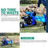 Landworks 20-Ton Log Splitter - 7HP 209CC Gas Engine, 16" Max Wood Diameter