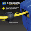 Goodyear Mountable Retractable Extension Cord Reel - 14AWG x 40' Ft, 3 Grounded