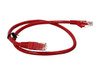 TRIPP LITE N201-002-RD 2 ft. Cat 6 Red Gigabit Snagless Molded Patch Cable