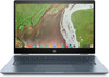 For Parts: HP Chromebook 14" FHD i3-8130u 8 64GB eMMC - Blue/White - BATTERY DEFECTIVE
