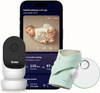 Owlet Dream Duo 2 Smart Baby Monitor 1080p HD Video Dream Sock PS04NMBBJ - MINT