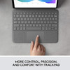 Logitech Folio Keyboard Case Trackpad Smart iPad Pro 11" 920-009743 – Gray