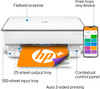 HP ENVY 6055e Wireless Color Inkjet Printer - WHITE
