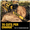 DEWALT FLEXVOLT 60V MAX 16" Brushless Cordless Battery Powered Chainsaw - YELLOW