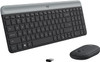 Logitech MK470 Slim Wireless Keyboard and Mouse Combo Modern Compact Layout