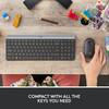 Logitech MK470 Slim Wireless Keyboard and Mouse Combo Modern Compact Layout