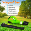 SereneLife Electric Leaf Blower, Cordless, Lightweight, 5 lbs PSLHTM32 - Green