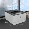 HP LaserJet Pro 3001dw Wireless Duplex Monochrome Laser Printer - White