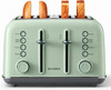 BUYDEEM DT640 4-Slice Toaster, 7-Shade Settings DT-6B83G - Cozy Greenish