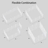 LURIVA Transparent Clear Small Animal Playpen, 12x12", 12PK TM30-12W-PKY - Clear