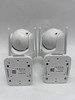 SEHMUA 2K Solar Security Cameras Wireless 2 Pack 360° View Pan RBX-S73 - White