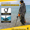 PalliPartners Metal Detector Waterproof - Professional 3030 - Black, Yellow