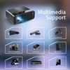 AELEPHAS W13 Mini Projector for iPhone, ELEPHAS 2020 WiFi, 480p Native - BLACK