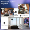 AELEPHAS W13 Mini Projector for iPhone, ELEPHAS 2020 WiFi, 480p Native - BLACK