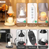 Marycele Candle Warmer Lamp Height Adjustable Dimmable Timer- White Adjustable Marycele Candle Warmer Lamp Height Adjustable Dimmable Timer- White Adjustable