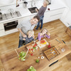 oridom 7 Slots Expandable Bamboo Kitchen Drawer Organizer, Adjustable - Natural