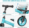 Bobike Toddler Balance Bike Toys 1 to 4 Year Old Adjustable Seat LJ-AS108 - BLUE