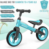 Bobike Toddler Balance Bike Toys 1 to 4 Year Old Adjustable Seat LJ-AS108 - BLUE