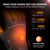 krosa -30 Heated Gloves for Men & Women, 3000mah Battery STS08 (Large) - Black