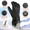 krosa -30 Heated Gloves for Men & Women, 3000mah Battery STS08 (Large) - Black
