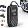 Convtoya Tire Inflator Portable Air Compressor 150 PSI Car - Black