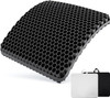 Evnoste Gel Big Seat Cushion Strong Support Sciatica & Back Pain Relief - Black Evnoste Gel Big Seat Cushion Strong Support Sciatica & Back Pain Relief - Black