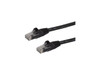 StarTech.com N6PATCH100BK 99.97 ft. (30.48 m) Cat 6 Black Snagless UTP Patch