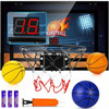 TREYWELL Indoor Basketball Hoop Fan Backboards 3 Balls Batteries S901 - Black