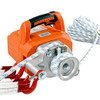 SuperHandy Electric Portable Winch Capstan Hoist Brushless Motor GUO076 - ORANGE