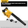 DEWALT 20V MAX Blower 100 CFM Airflow Switch Tool Only DCE100B - Yellow