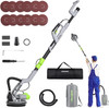WORKPRO Drywall Sander 720W Electric Sander 12Pcs Sanding discs - Gray/Green