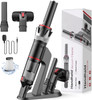 BSRCO Handheld Vacuum Cordless, 8K Pa HVC-H8R - Black Red