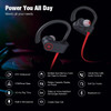 Boean U8 Wireless Earbuds Bluetooth 5.3, IPX7 Waterproof - Red