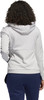 FQ0184 Adidas Women's Team Issue Full Zip Jacket Grey/White M