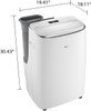 LG Dual Inverter 10,000 BTU Portable Air Conditioner Unit - LP1419IVSM - White