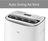 LG Dual Inverter 10,000 BTU Portable Air Conditioner Unit - LP1419IVSM - White