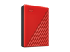 WD 6TB Portable Storage External Hard Drive  ( WDBR9S0060BRD-WESN ) Red