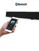 MEIDONG 2.0 Bluetooth Mighty Rock Mounting Speaker Soundbar KY-2018 - BLACK
